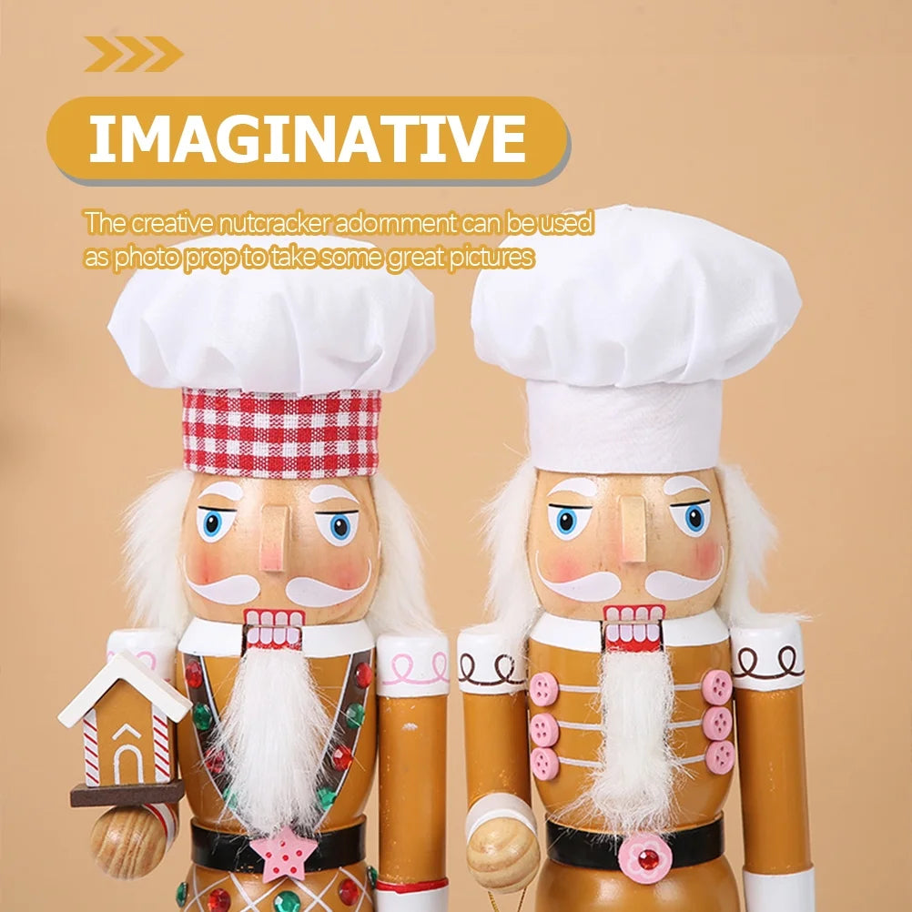 Nutcracker Wooden Table Decorative Figurines F76434