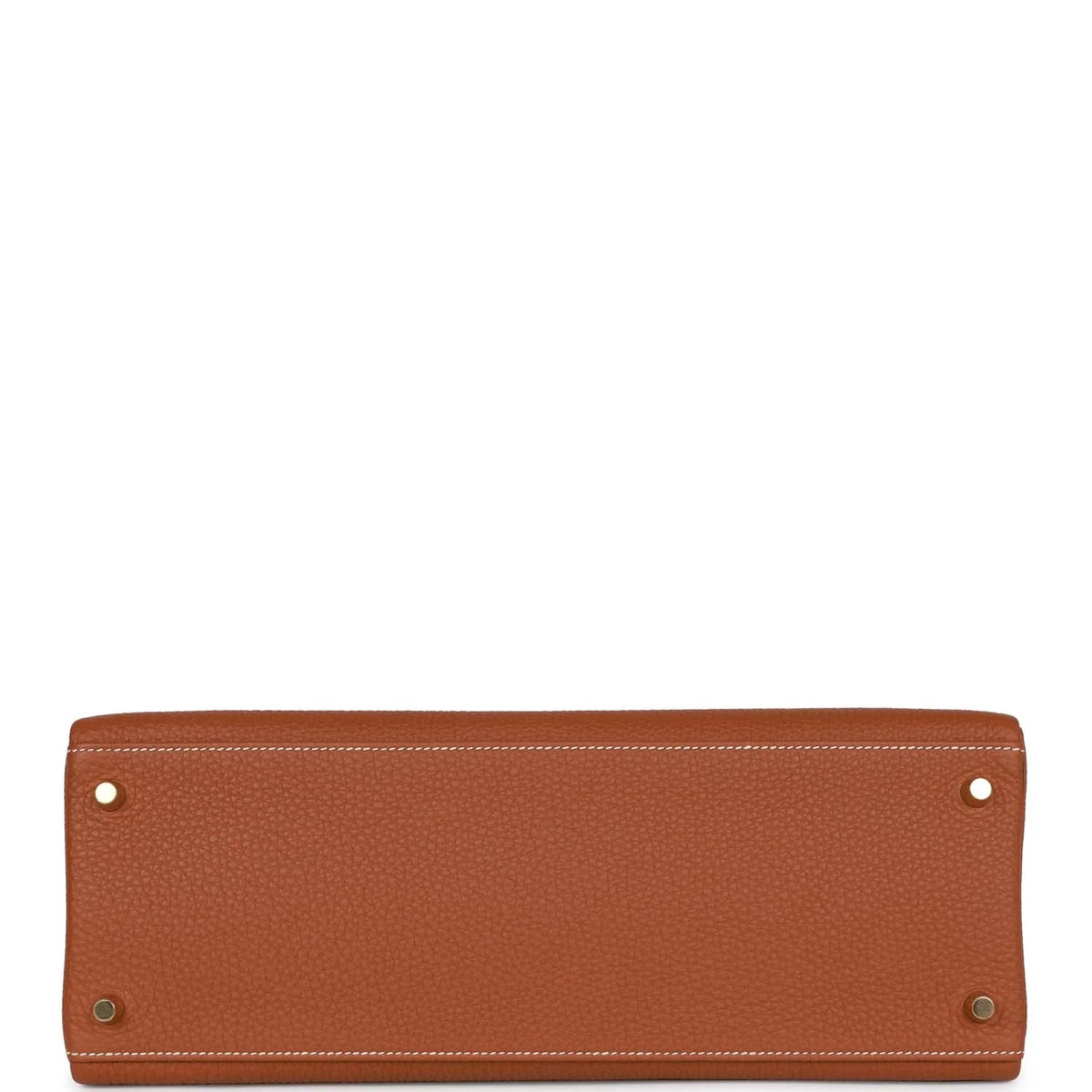 Gold Leather Handbag J672