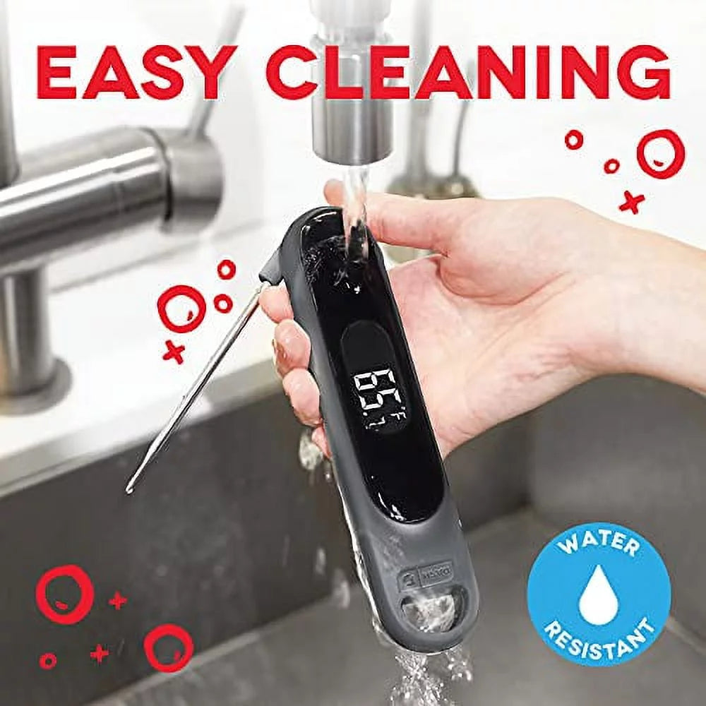 Waterproof Digital LCD Meat Thermometer A181760