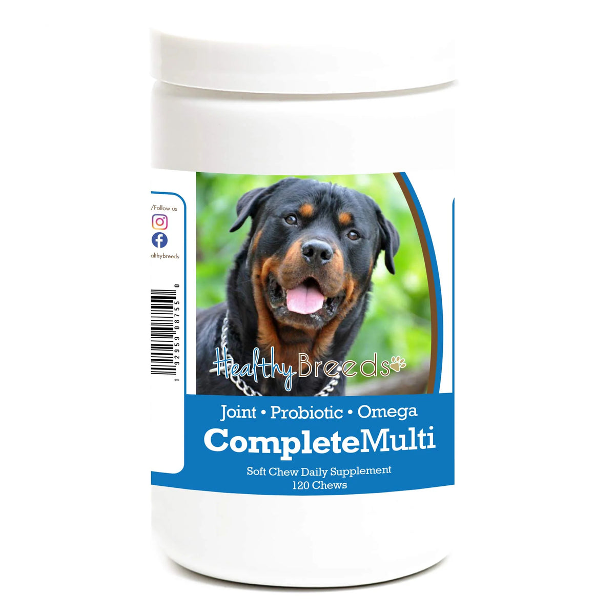 Rottweiler Multivitamin Soft Chew 120 Count A14661