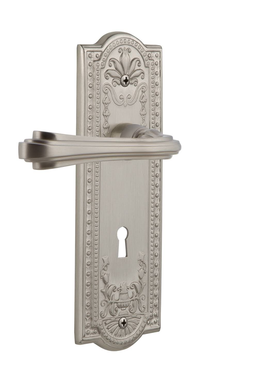 Fleur Right Handed Non-Turning Satin Nickel R884166