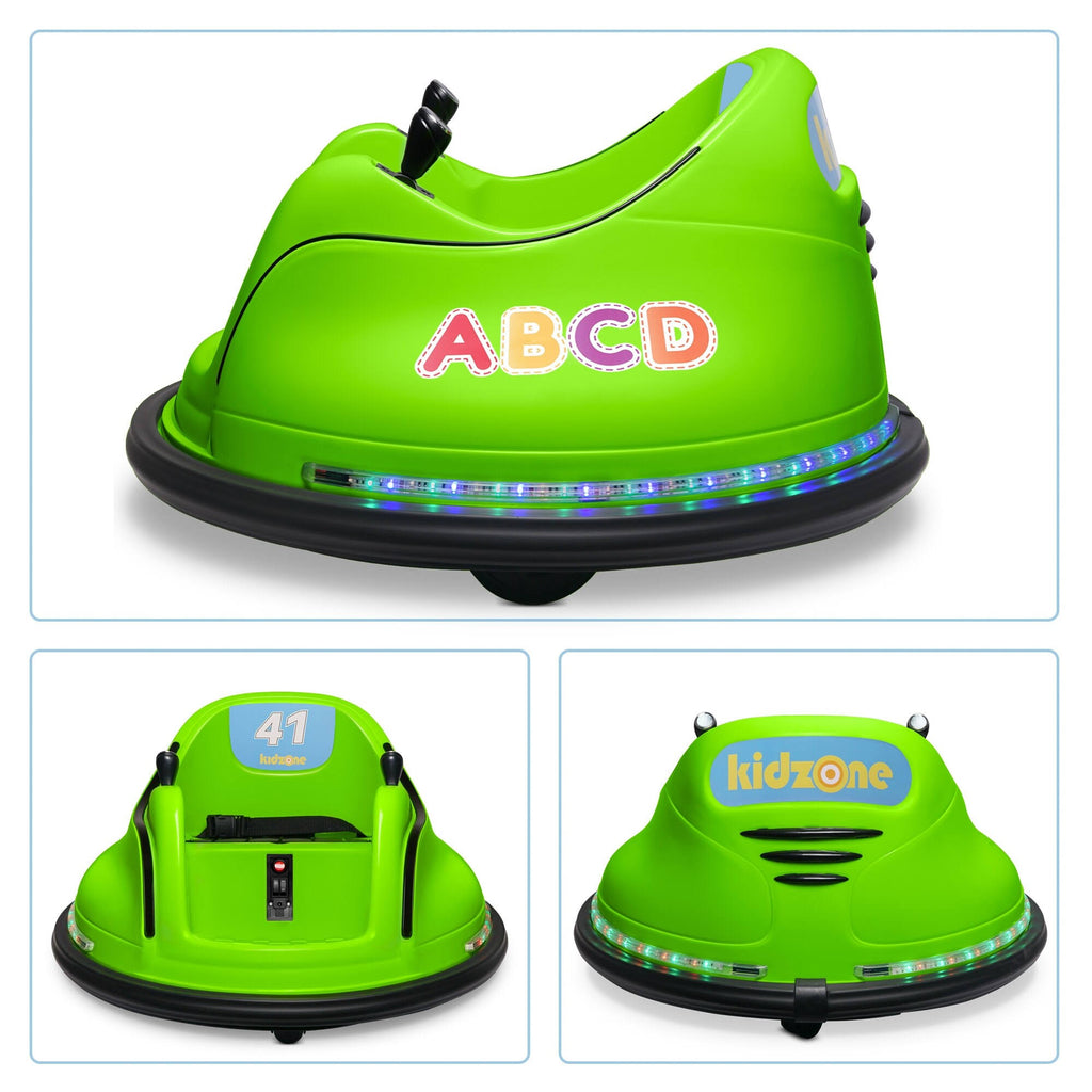 12V 2 Speed Bluetooth Electric Ride on Bumper Car with Remote Control X992