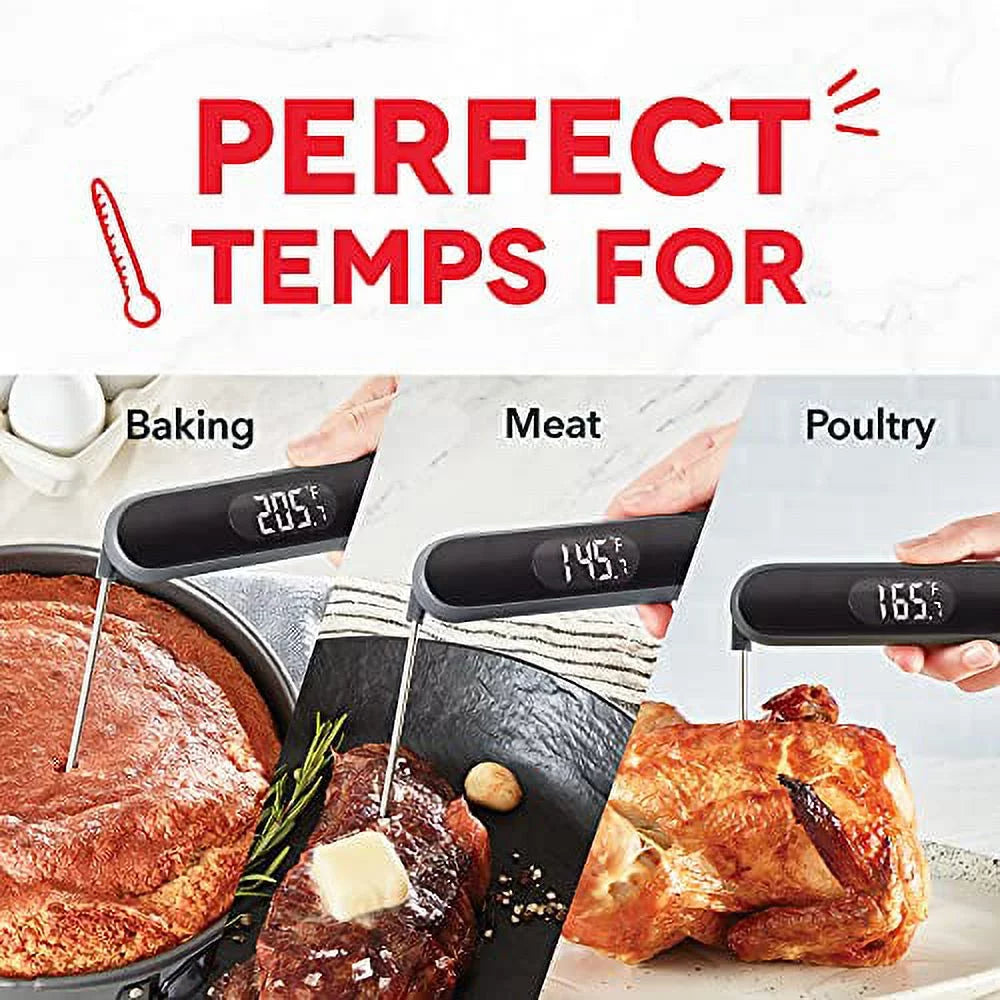 Waterproof Digital LCD Meat Thermometer A181760