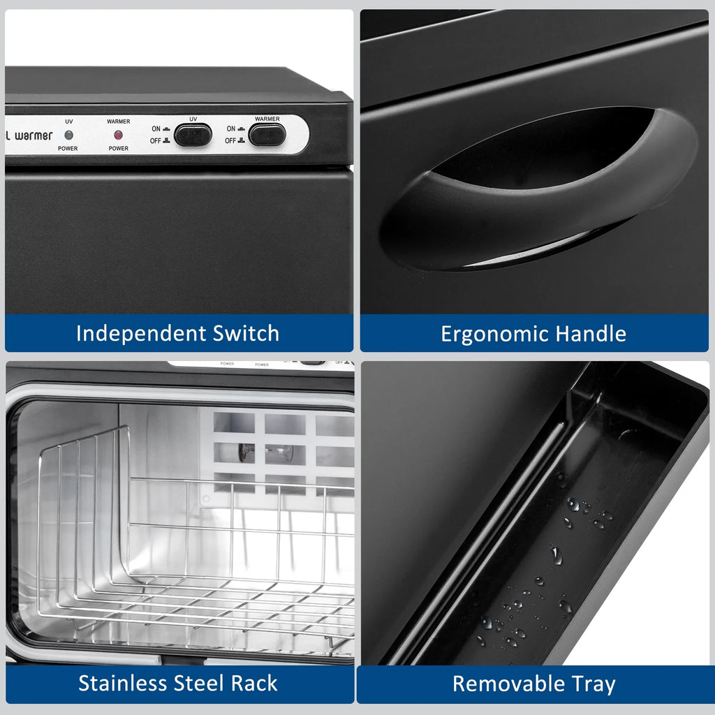 Black 8L Towel Warmer A29025