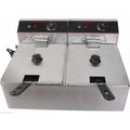 5000 Watt Dual Tank Stainless Electric Deep Fryer Q2402