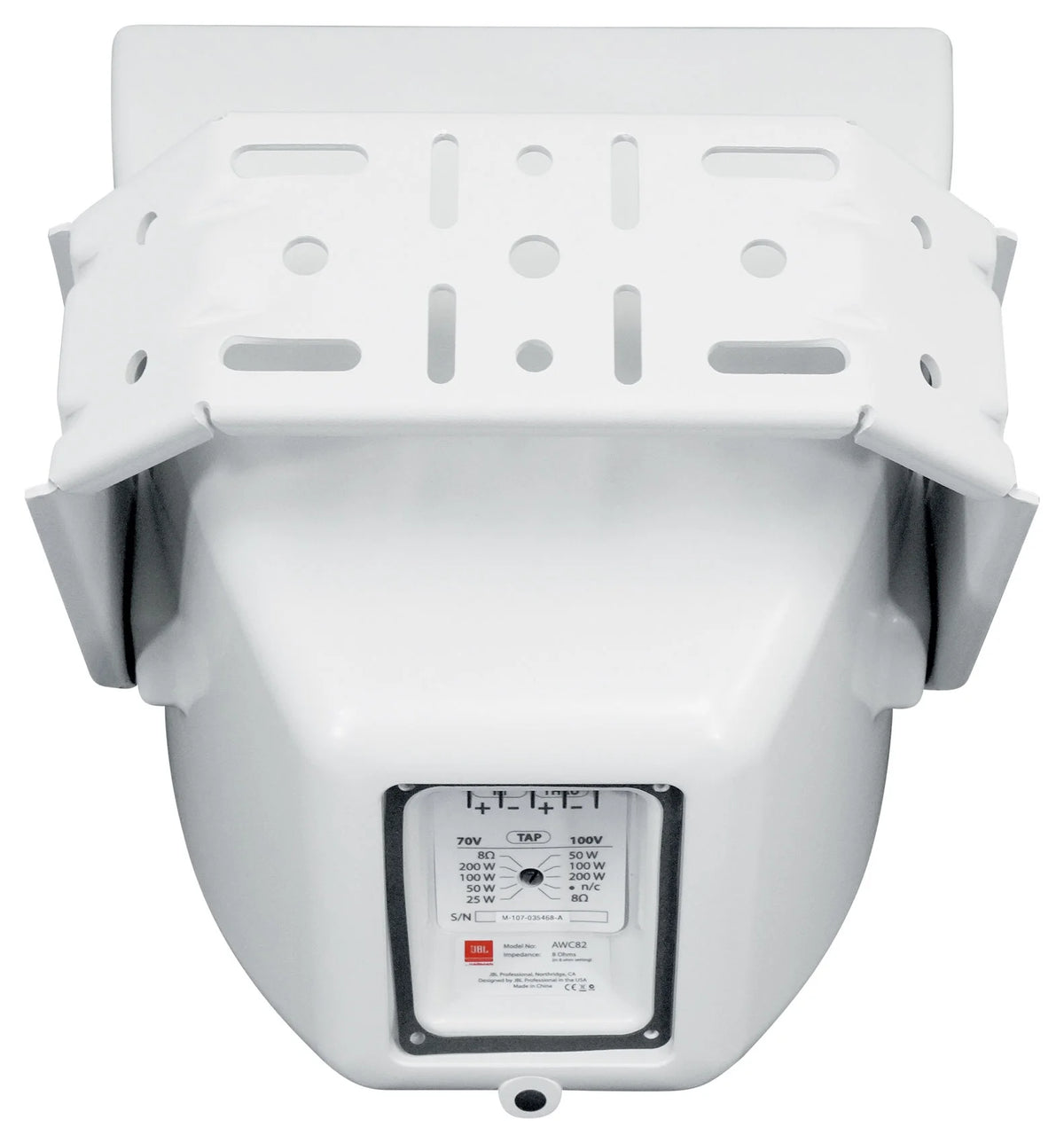 8" White Indoor/Outdoor Surface Mount Speakers L6441