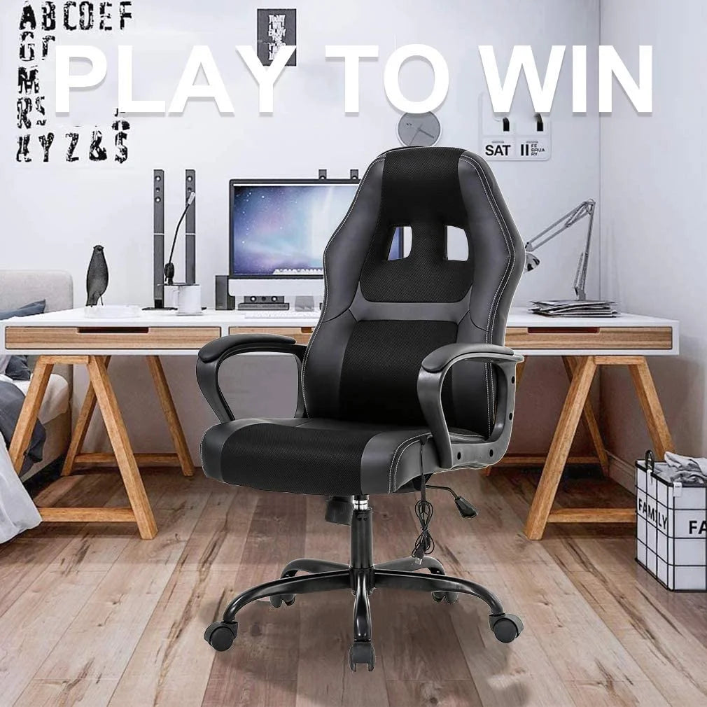 Black Executive Chair with Lumbar Support Z4073