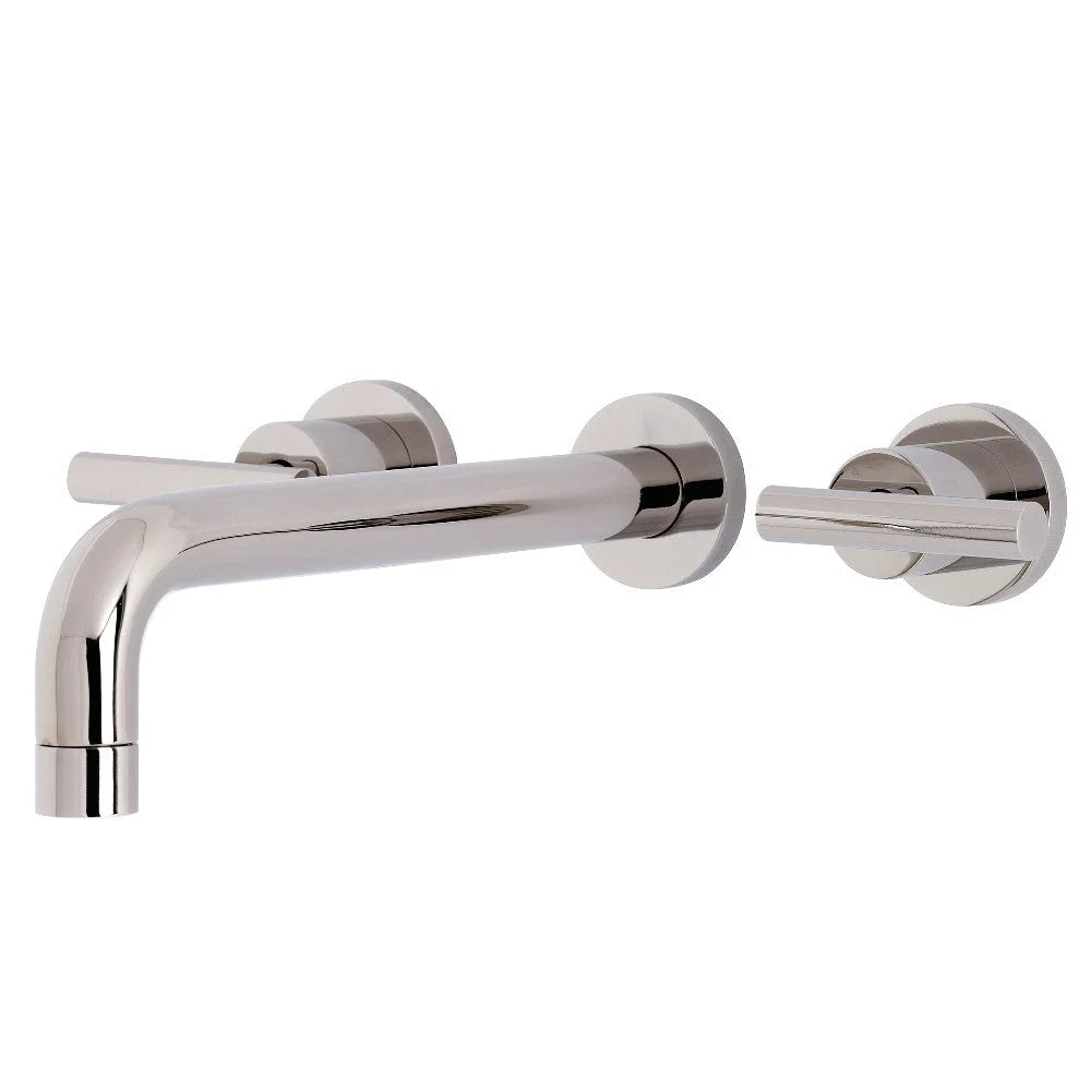2-Handle Wall Mount Roman Tub Faucet Brushed Brass K178
