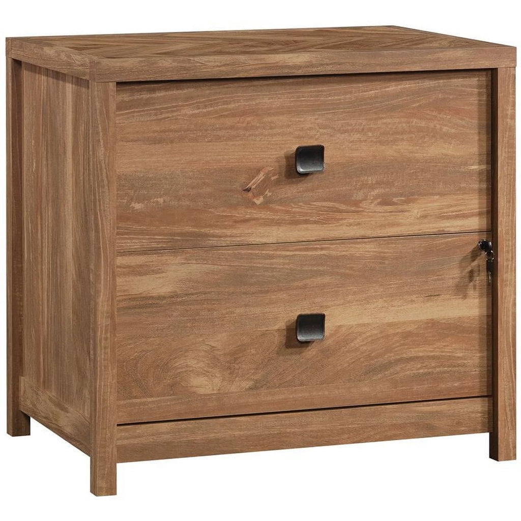 Engineered Wood Filing Cabinet in Brown O985