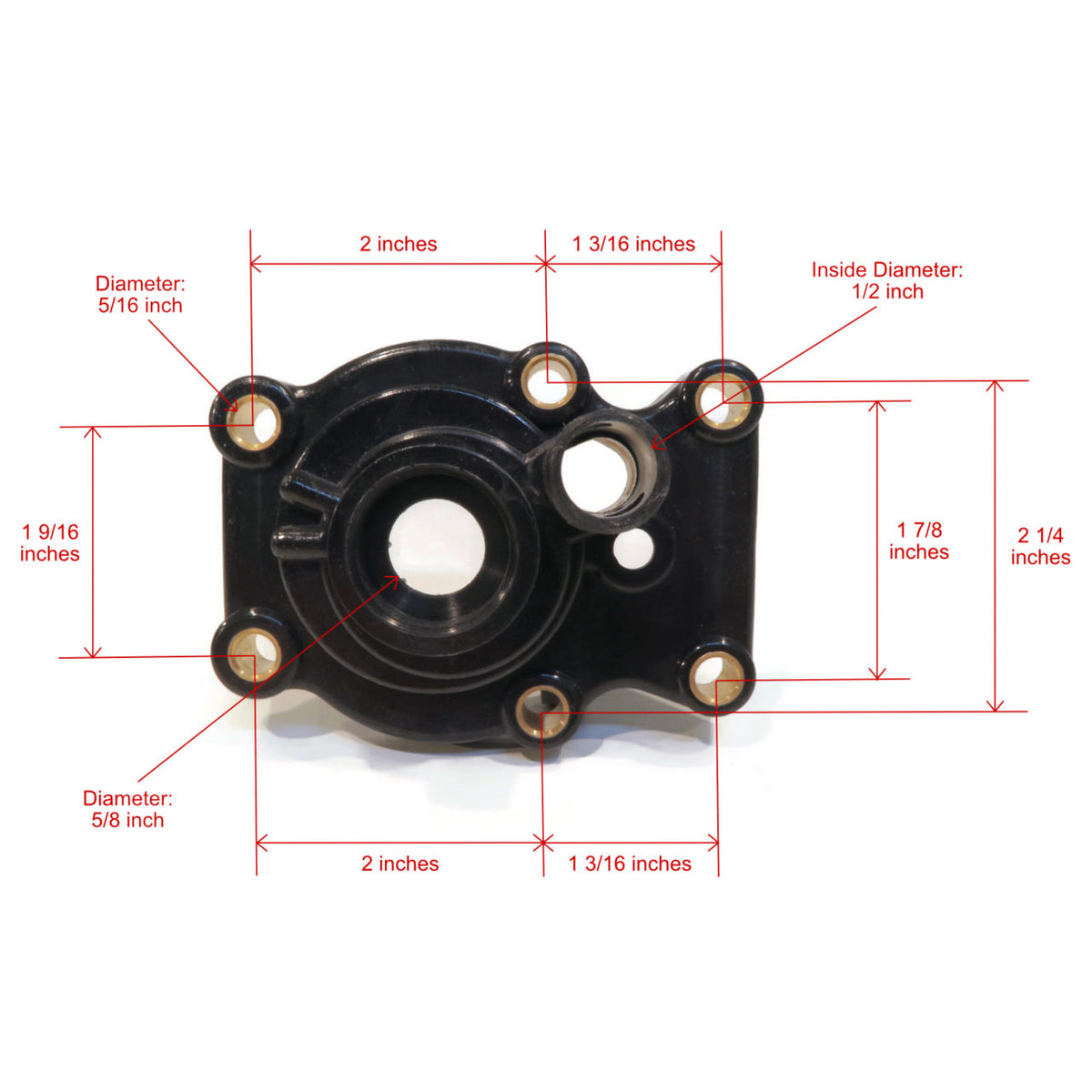 Water Pump Kit for Johnson 35 HP Boat G187063