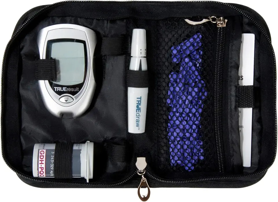 Portable Diabetes Testing Kit Case X13475