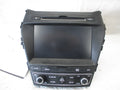 Pre-Owned Hyundai Santa Fe Radio Receiver with Navigation Display Screen OEM I519745