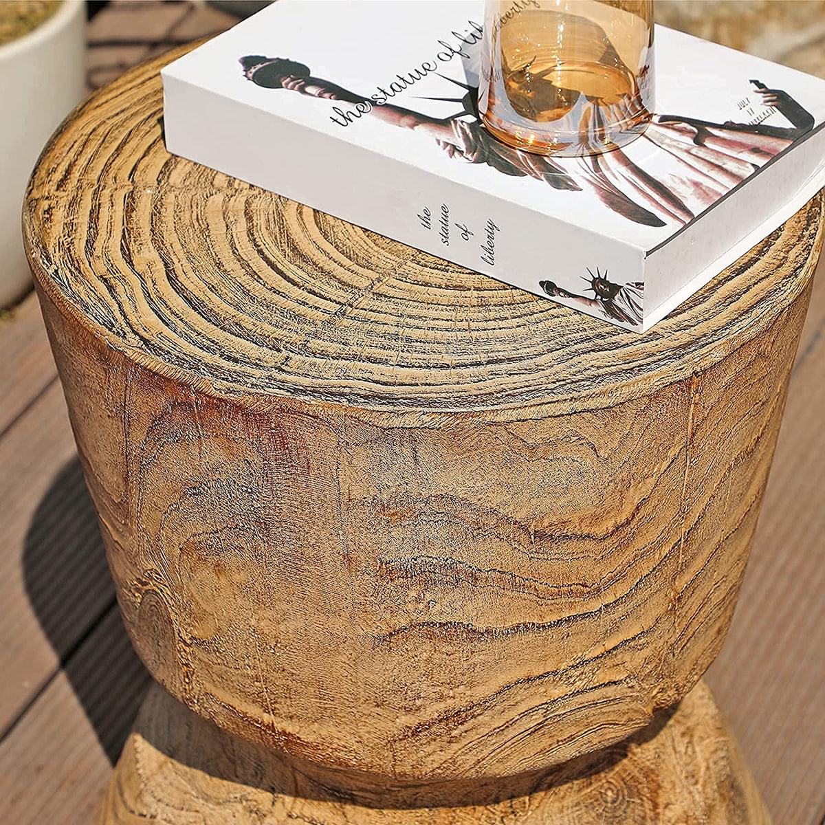 Outdoor Concrete Side Table M479675