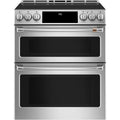 6.7 cu. ft. Smart Slide-In Double Oven Induction Range with Convection in Stainless Steel L275075