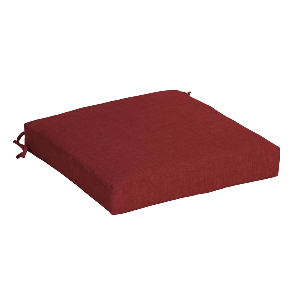 Ruby Red Outdoor Seat Cushion 21 x 21 V125