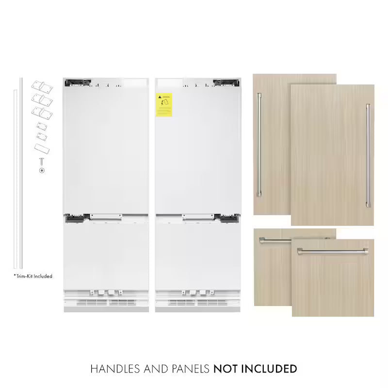 4-Door French Door Refrigerator with Ice and Water Dispenser A9548