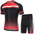 Breathable Quick-Dry Short Sleeve Cycling Jersey Set K3791