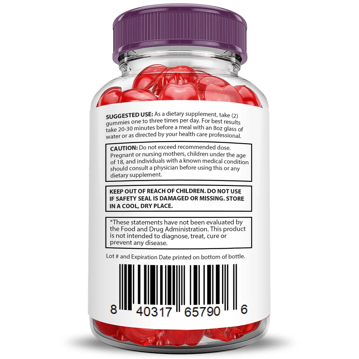 2000mg Dietary Supplement Gummies G71075