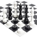 Giant Chess Set Bundle with Board & Checker Set N894605