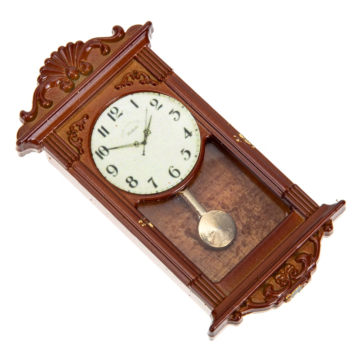 Vintage Roman Clock Dollhouse Accessories N1175