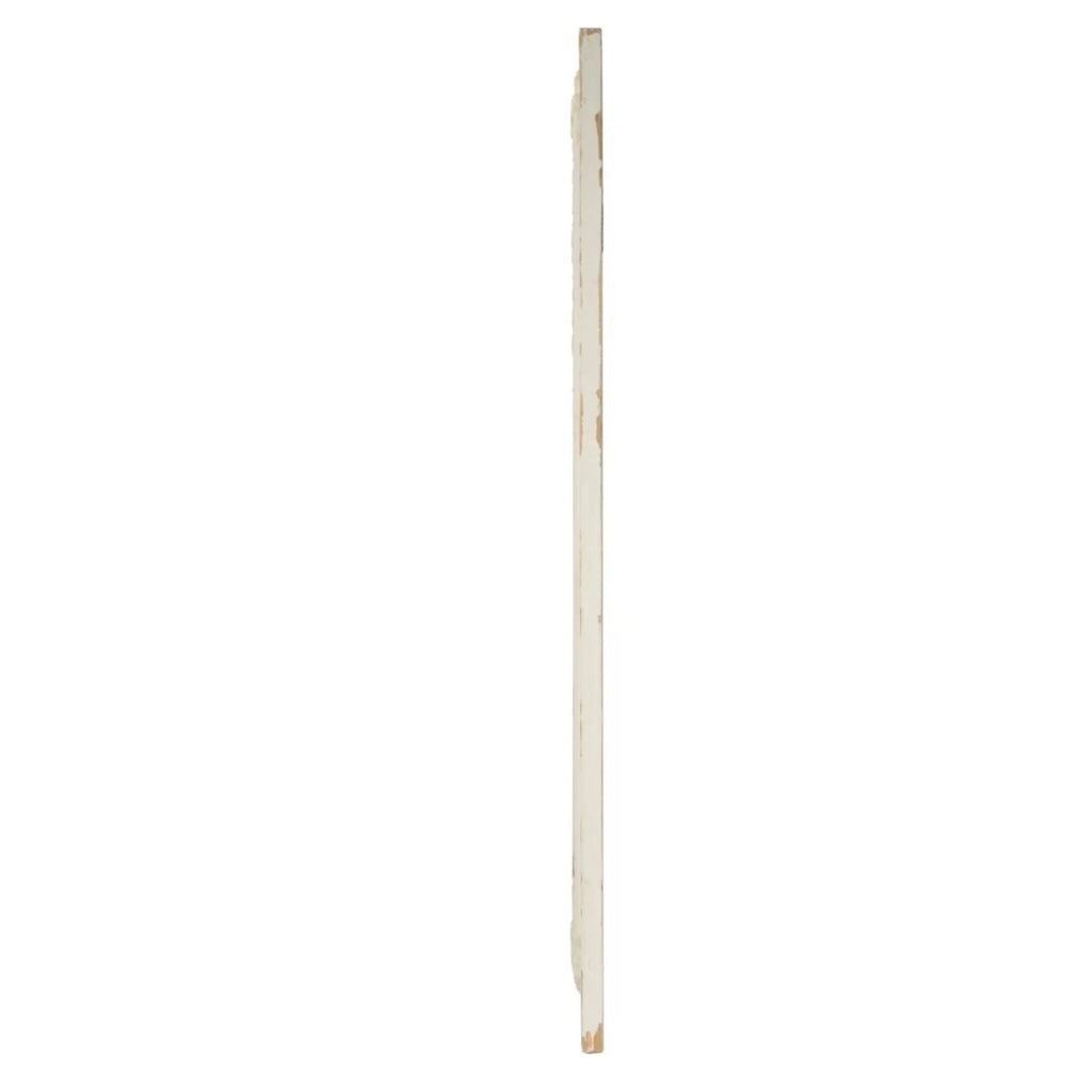 Set of 3 Antique White Rectangular Wall Q27668