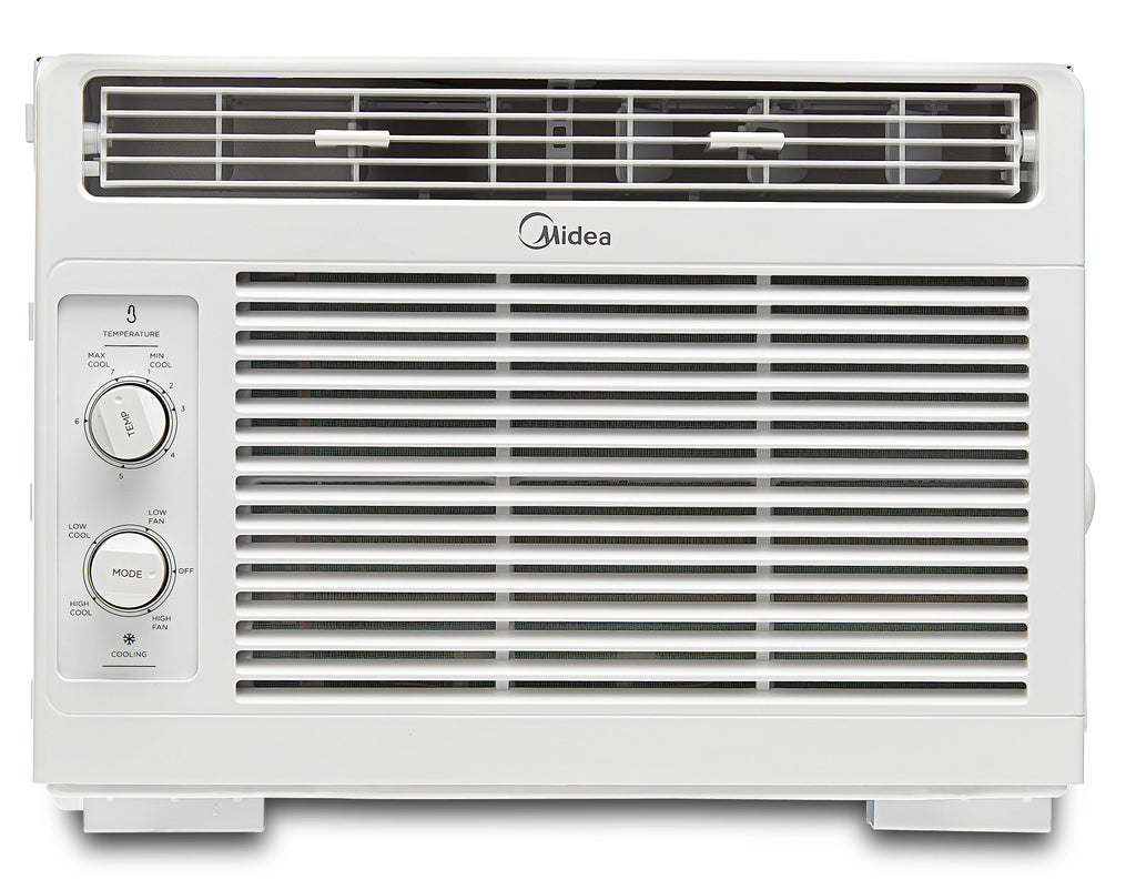5,000 BTU 150 Sq Ft Mechanical Window Air Conditioner, White V3444