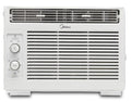 5,000 BTU 150 Sq Ft Mechanical Window Air Conditioner, White V3444