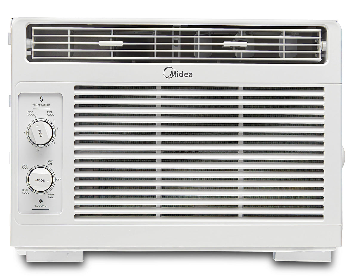5,000 BTU 150 Sq Ft Mechanical Window Air Conditioner, White V3444
