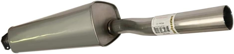 Stainless Steel Resonator Muffler Exhaust System Kit C24205