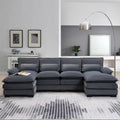 U-shaped Sectional Sofa with Waist Pillows A20914