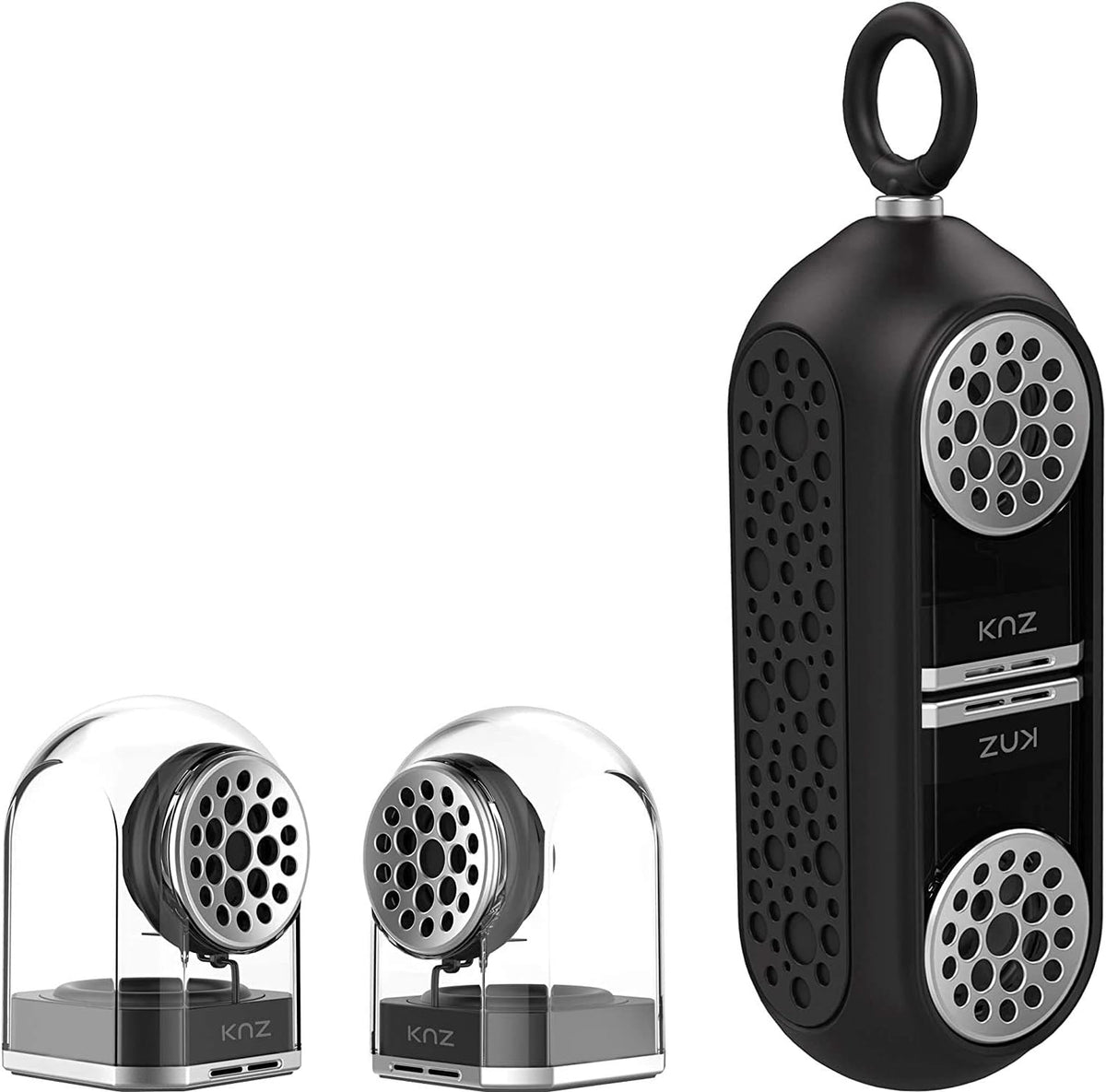 Portable Bluetooth Wireless Speakers, Pack of 2, 18 Hr Playtime B9070