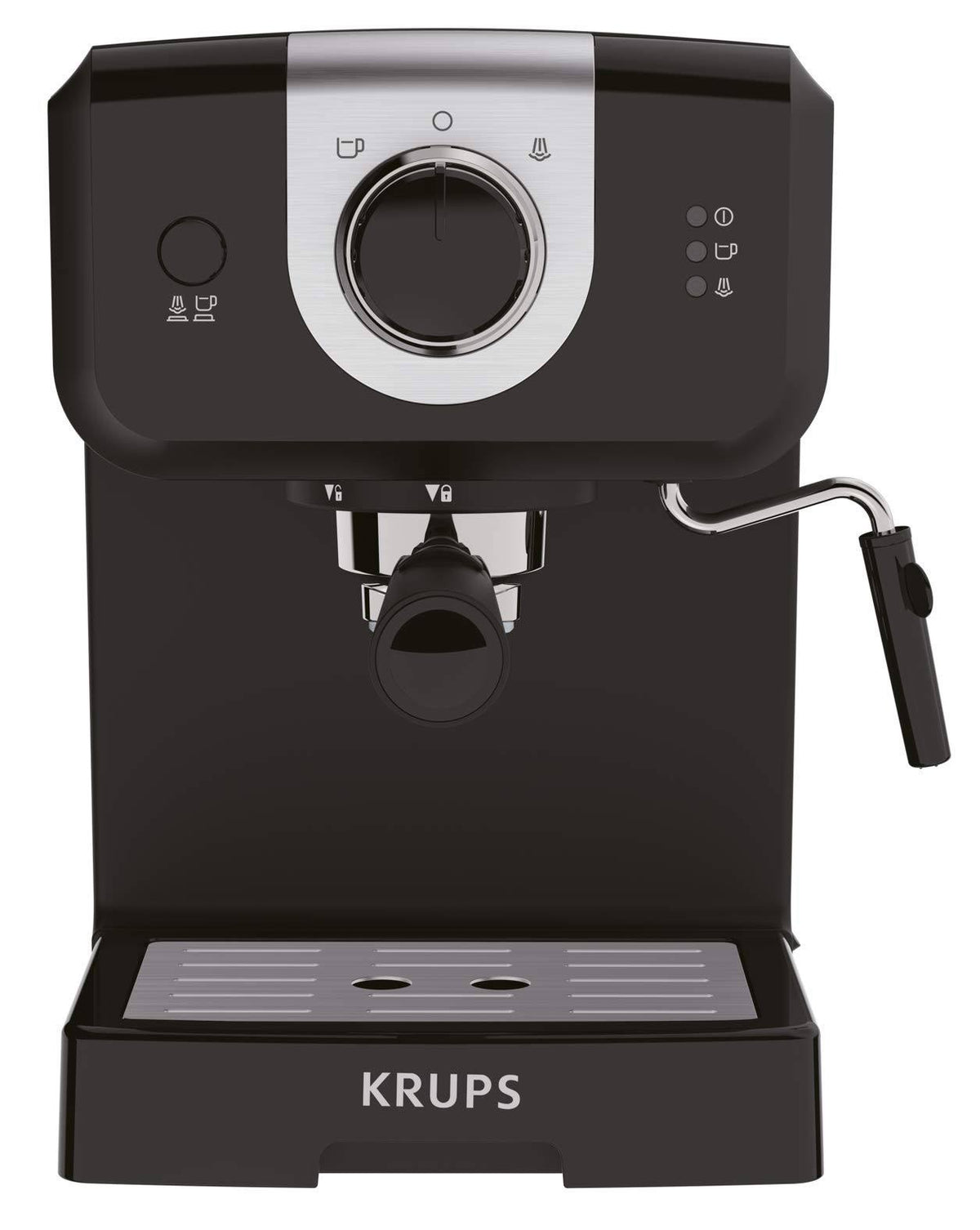 15-Bar Pump Espresso and Cappuccino Coffee Maker 1.5-Liter Black U212178