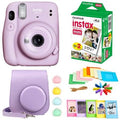 Instax Mini 11 Camera Lilac Purple Film Frames Case Bundle E3765