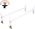 Adjustable Van Roof Ladder Rack Carrier 2 Cross Bars 47''-77'' 500lbs Pack of 2 C457378
