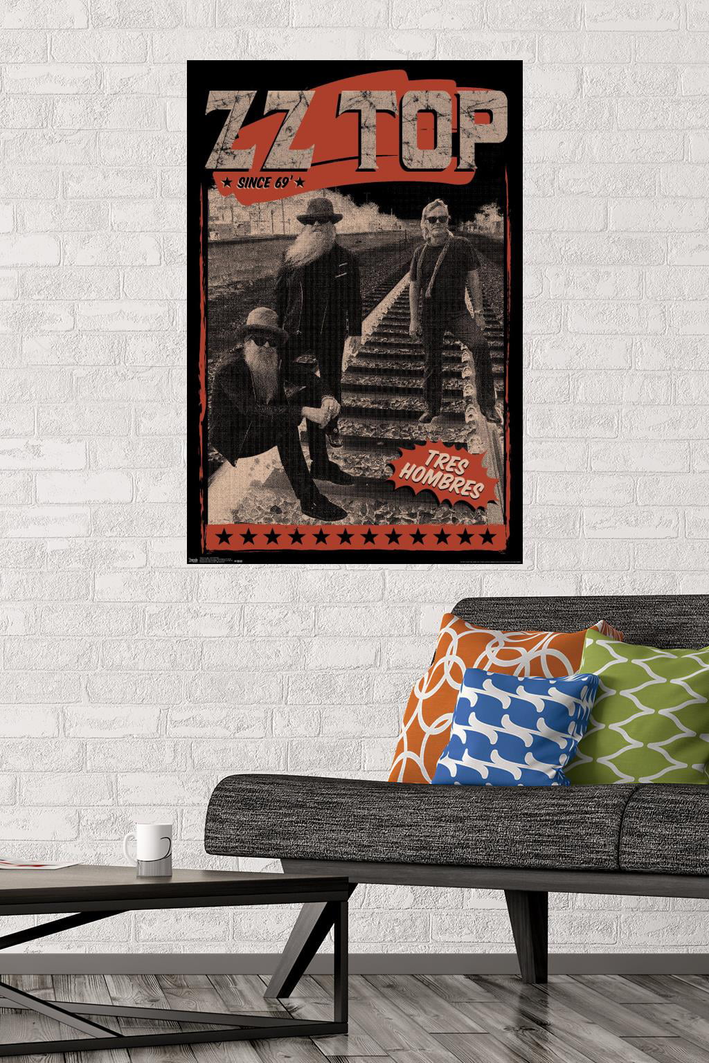 Wall Poster with Wooden Magnetic Frame, 22.375 x 34 T21321