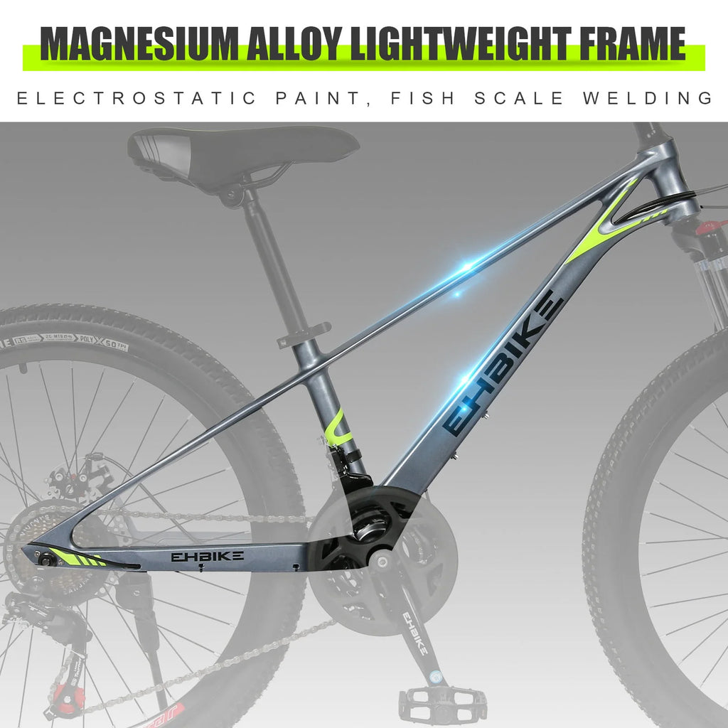 24 inch 21 Speed Black Mountain Bikes B165351