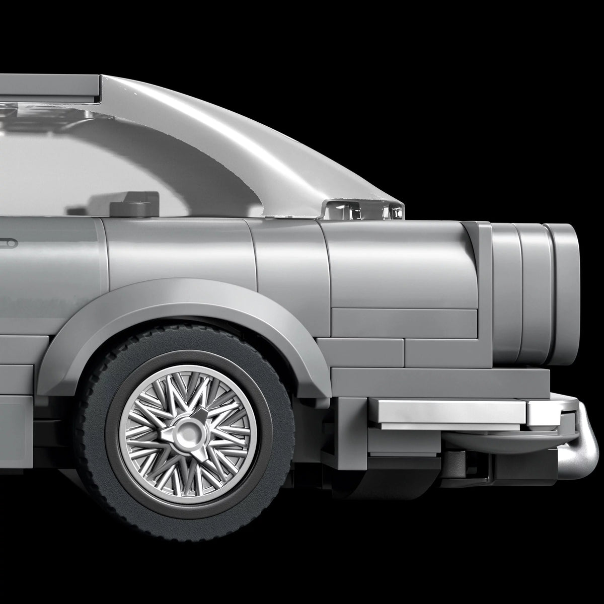 Building Toy Set with Car Model and Minifigure Z243