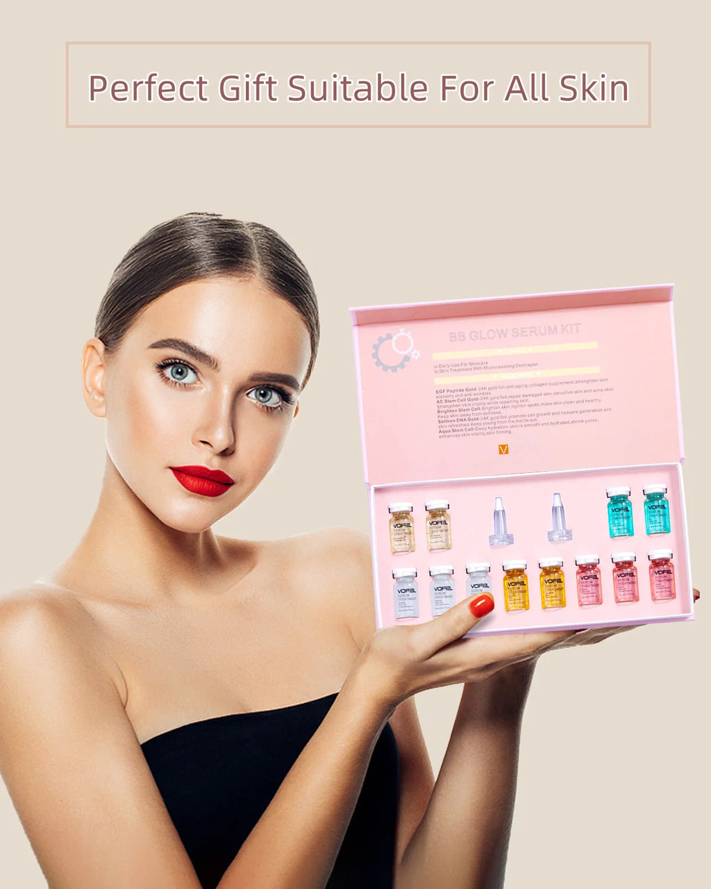BB Glow Serum Starter Kit 0.27oz 12 Vials X489