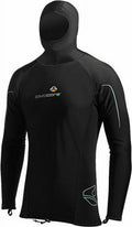 Mens Long Sleeve Hooded Wetsuit Shirt T187