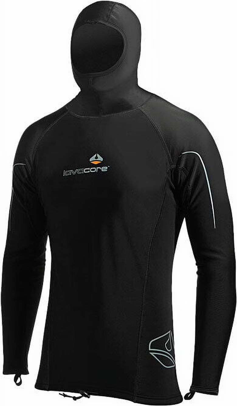 Mens Long Sleeve Hooded Wetsuit Shirt T187