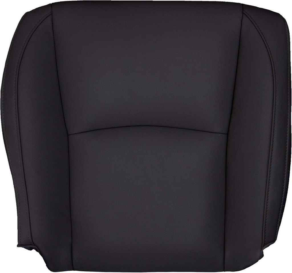 Passenger Bottom Replacement Leather Seat Cover Dark Gray O774