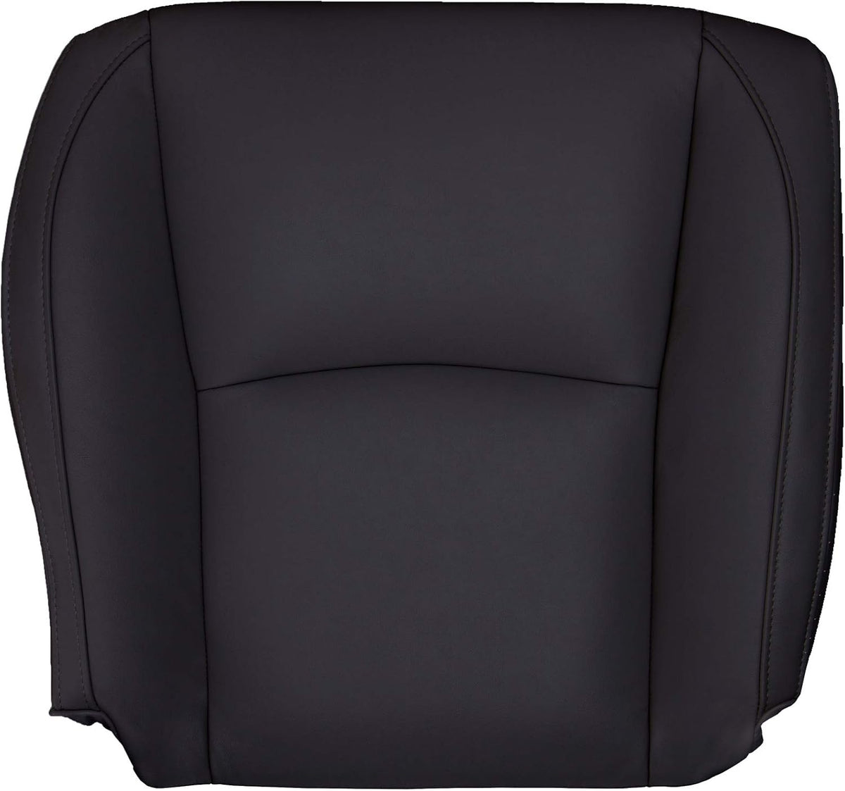Passenger Bottom Replacement Leather Seat Cover Dark Gray O774