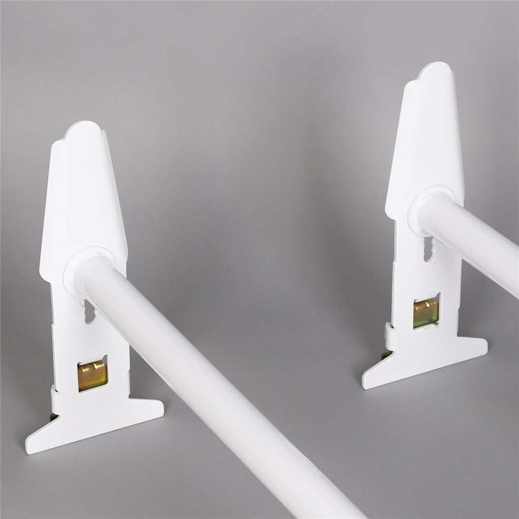 Adjustable Van Roof Ladder Rack Carrier 2 Cross Bars 47''-77'' 500lbs Pack of 2 C457378