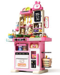 70Pcs Kids Kitchen Playset with Sound & Light F6194