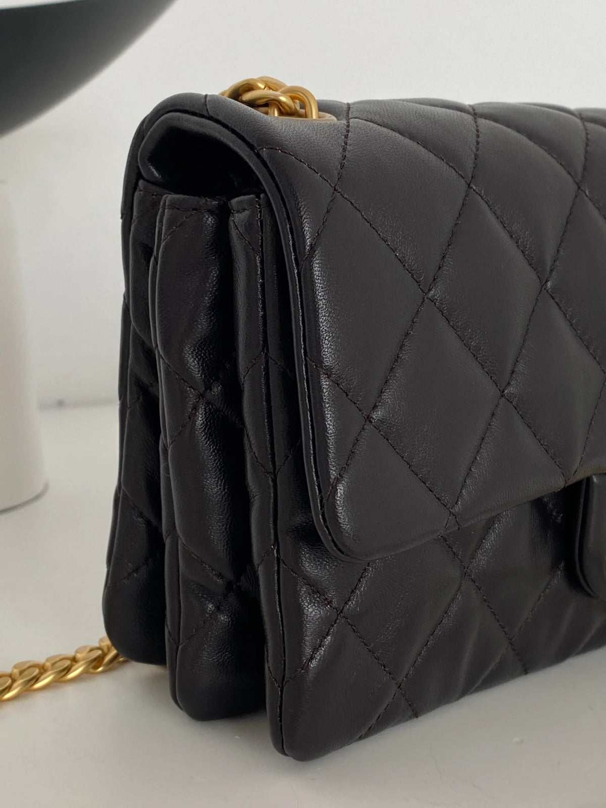 Black Small Flap Bag S108744