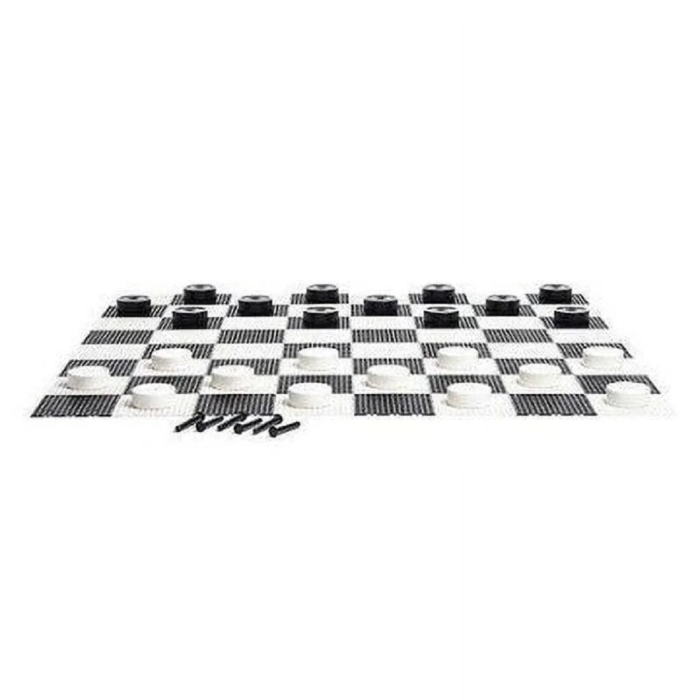Giant Chess Set Bundle with Board & Checker Set N894605