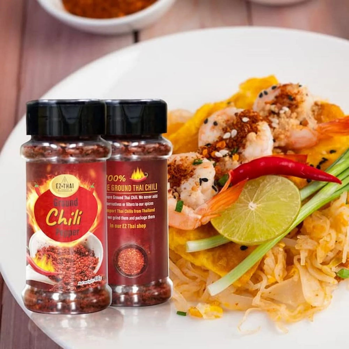 Red Chili Pepper Flakes 10 Packs 1.76 oz N45721