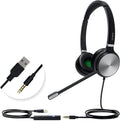 UH36-MONO Teams Certified USB Wired Noise Cancelling Headset with Mic Pack of 2 M793364