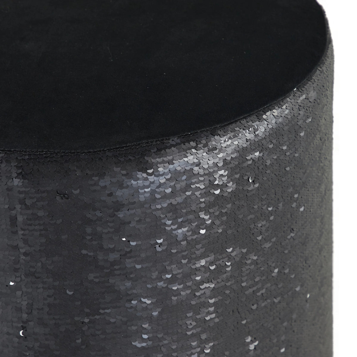Black Wood Stool 18" E2789
