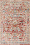 Red Ivory Rug 9'6 x 13' P5742